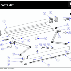 Thule Omnistor 4900 Spare Parts Thule Omnistor 4900 Spare Parts