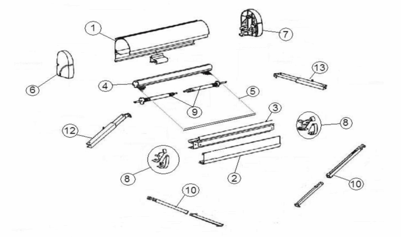 Screen Shot 2017-10-27 at 15.11.23 Thule Omnistor 2000 Spare Parts