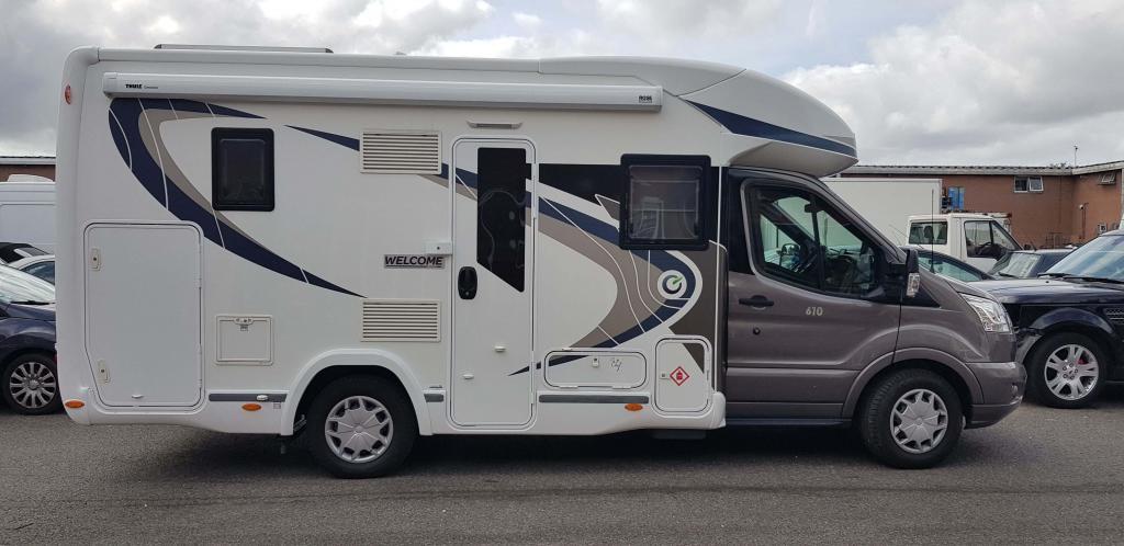 Chausson Motorhome with Thule 5200 Awning