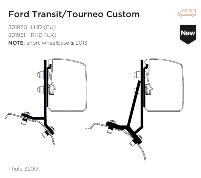 3200 Adapters for Vans