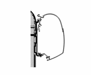 Ixeo Flat Adapters For Wall Mounted Thule Awnings