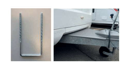 Thule XL U-bolts for A-frame bike racks Thule XL U-bolts for A-frame bike racks