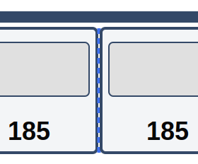 2 equal panels (185+185)