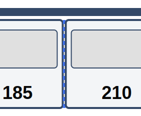 2 panels (185+210)