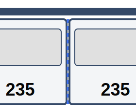 2 equal panels (235+235)
